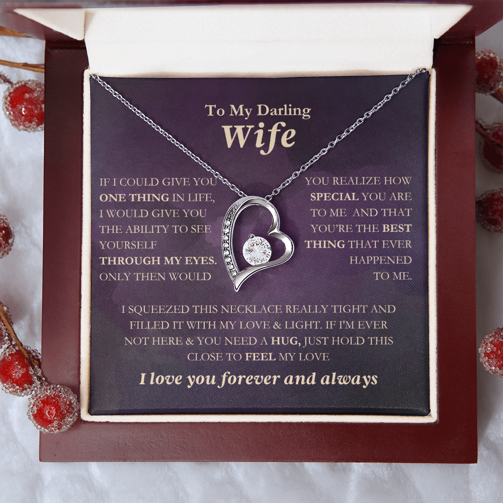 To My Darling Wife - I Love You Always & Forever - Gift Set