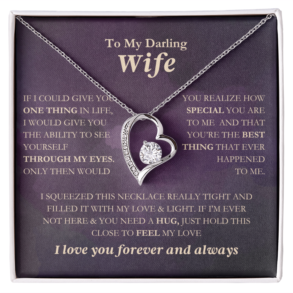 To My Darling Wife - I Love You Always & Forever - Gift Set