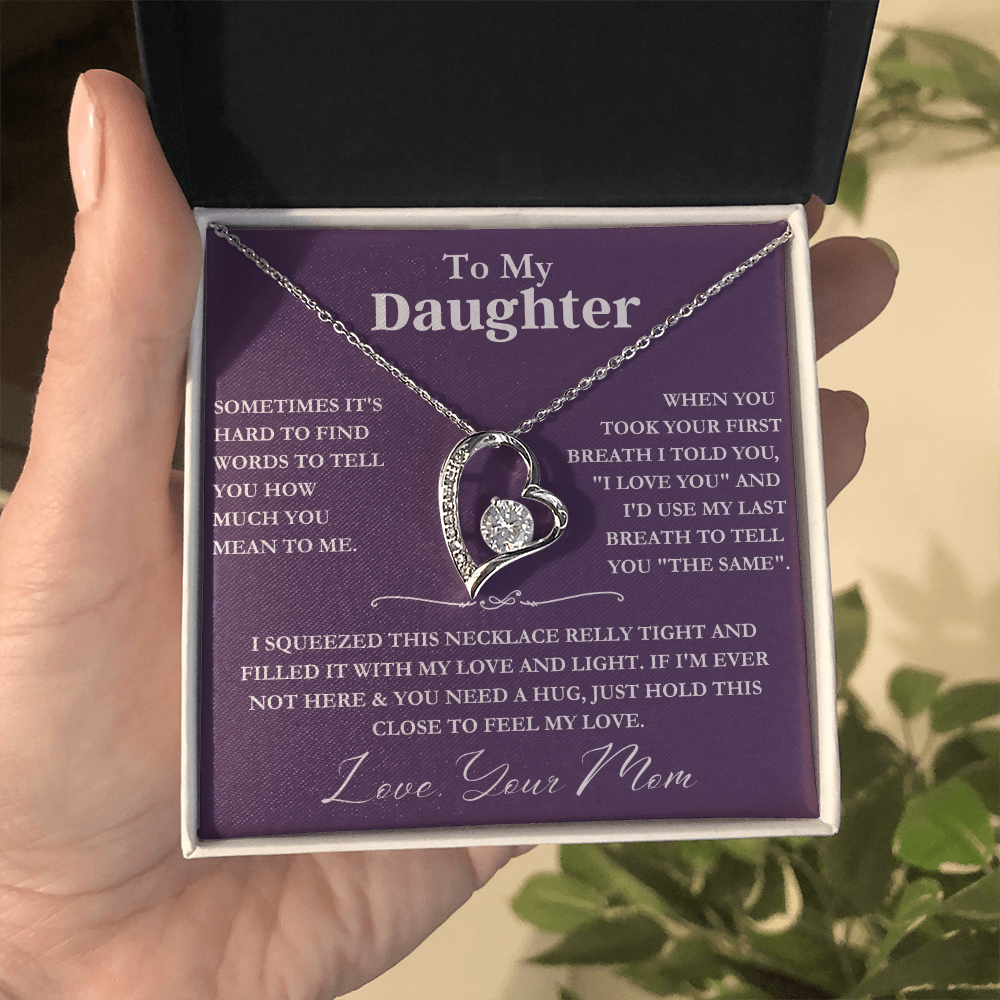 To My Daughter - Love, mom - Beautiful Gift Set