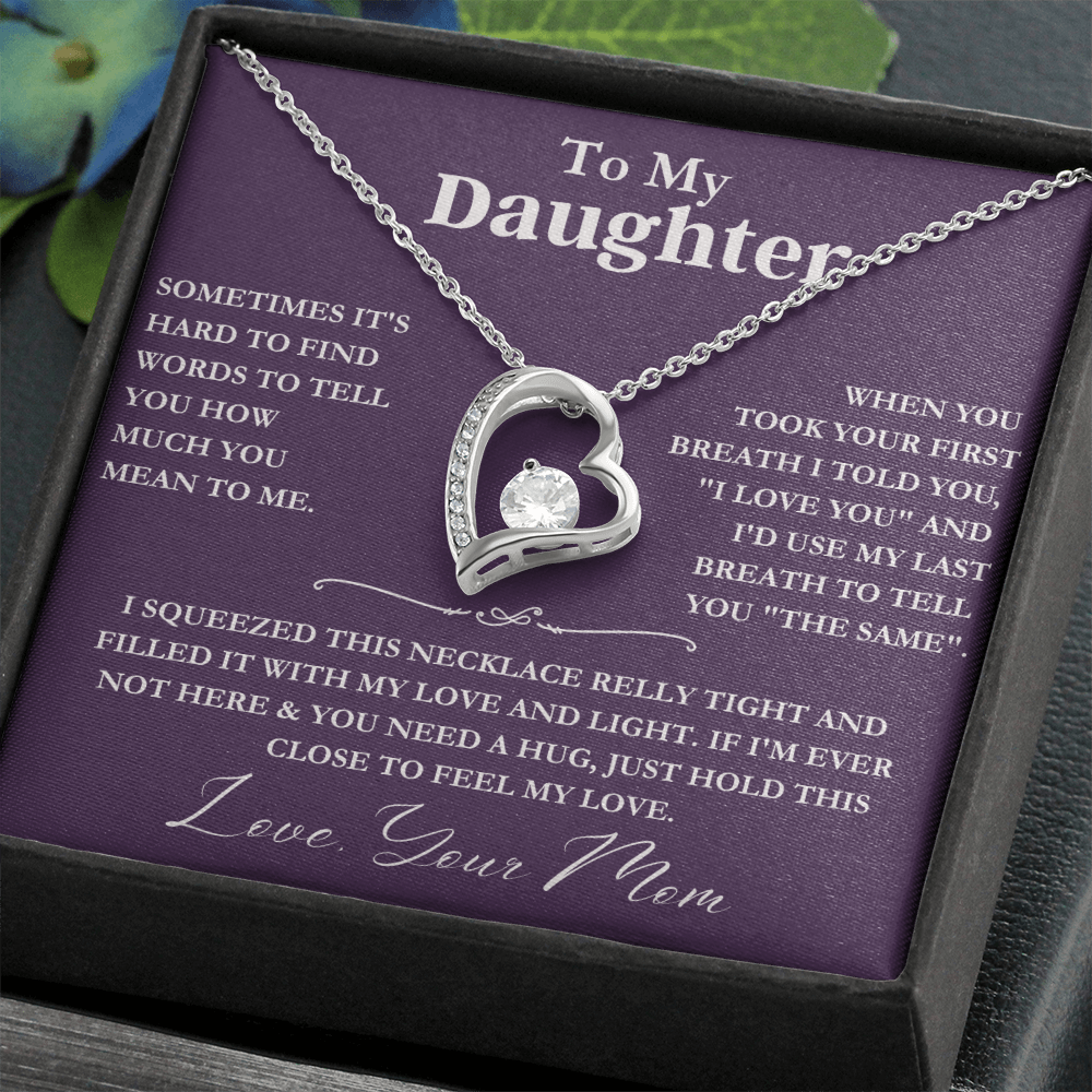 To My Daughter - Love, mom - Beautiful Gift Set