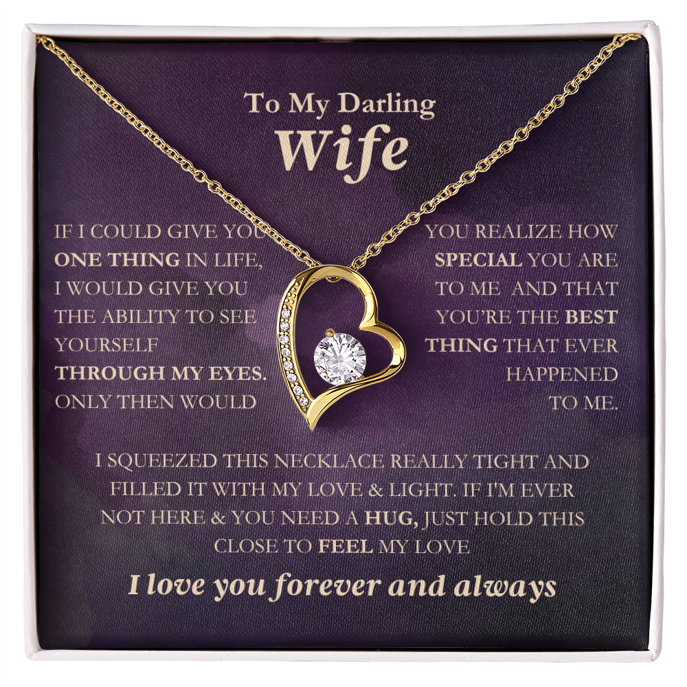 To My Darling Wife - I Love You Always & Forever - Gift Set