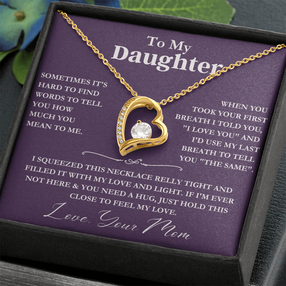 To My Daughter - Love, mom - Beautiful Gift Set