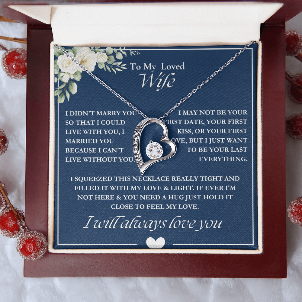 To My Wife - Forever Love Necklace