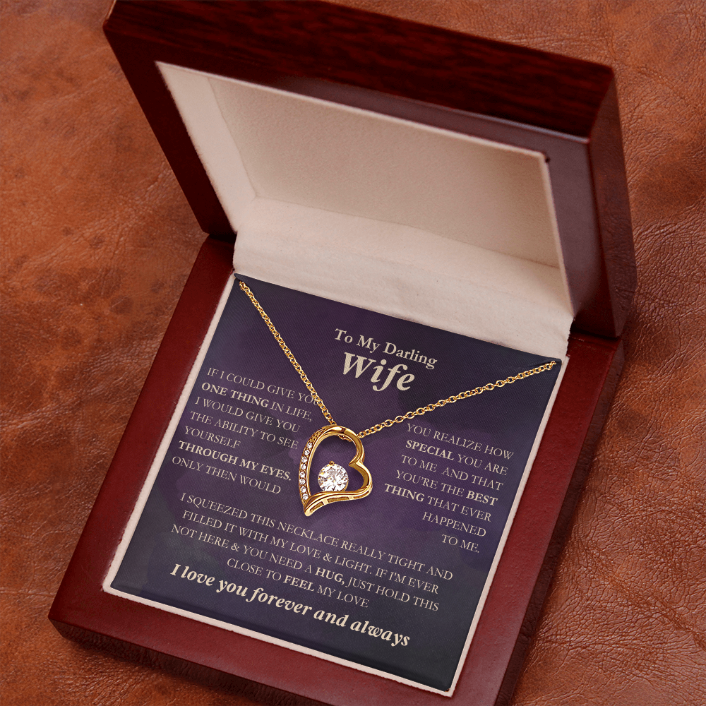 To My Darling Wife - I Love You Always & Forever - Gift Set