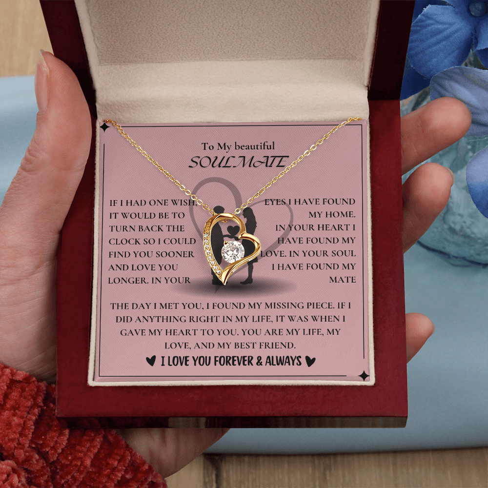 To My Wife - Forever Love Necklace