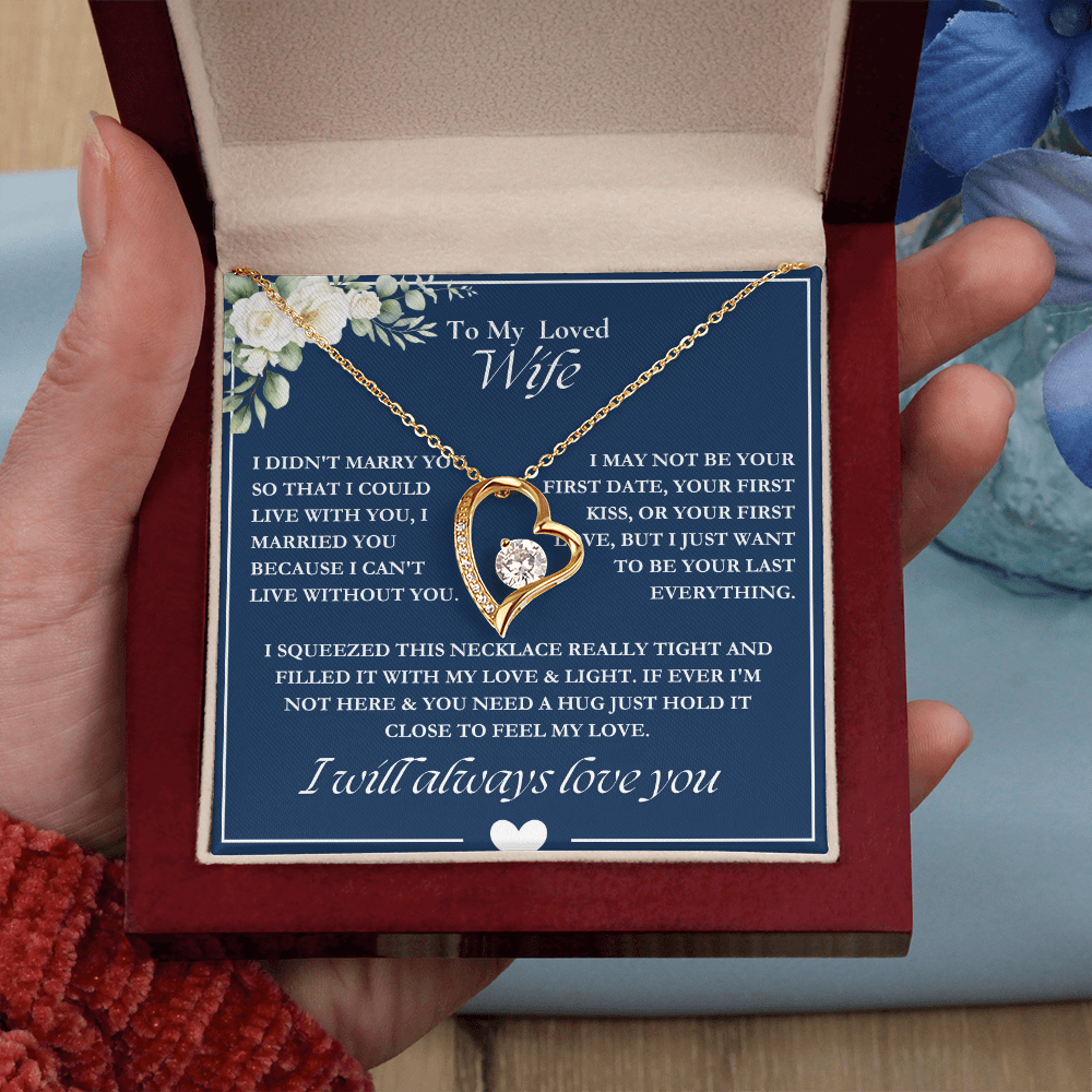 To My Wife - Forever Love Necklace