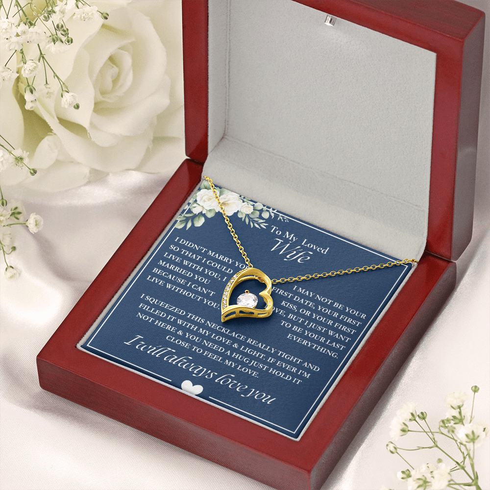 To My Wife - Forever Love Necklace