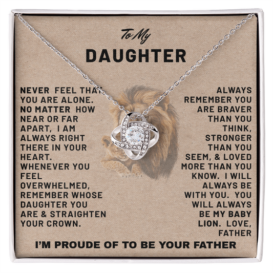 To My Daughter - Love, Dad - Beautiful Gift Set
