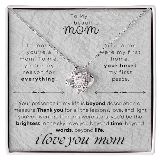 To My Mom - From Daughter - Beautiful Gift Set
