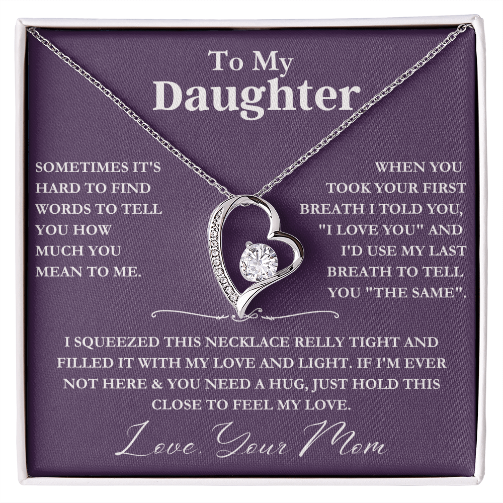 To My Daughter - Love, mom - Beautiful Gift Set
