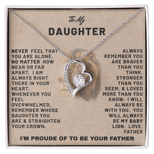 To My Daughter - Love, Dad - Beautiful Gift Set