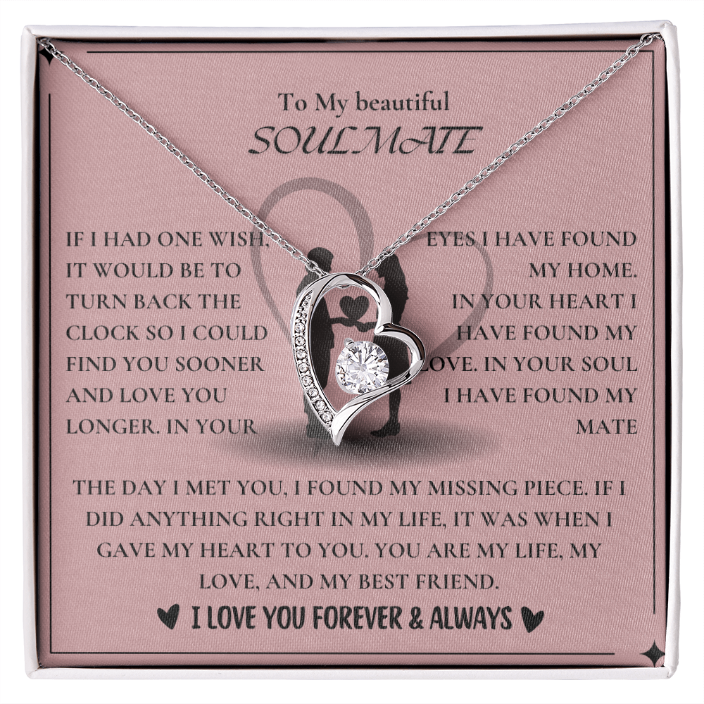 To My Wife - Forever Love Necklace