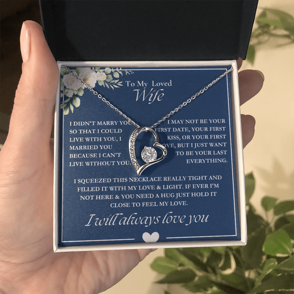 To My Wife - Forever Love Necklace