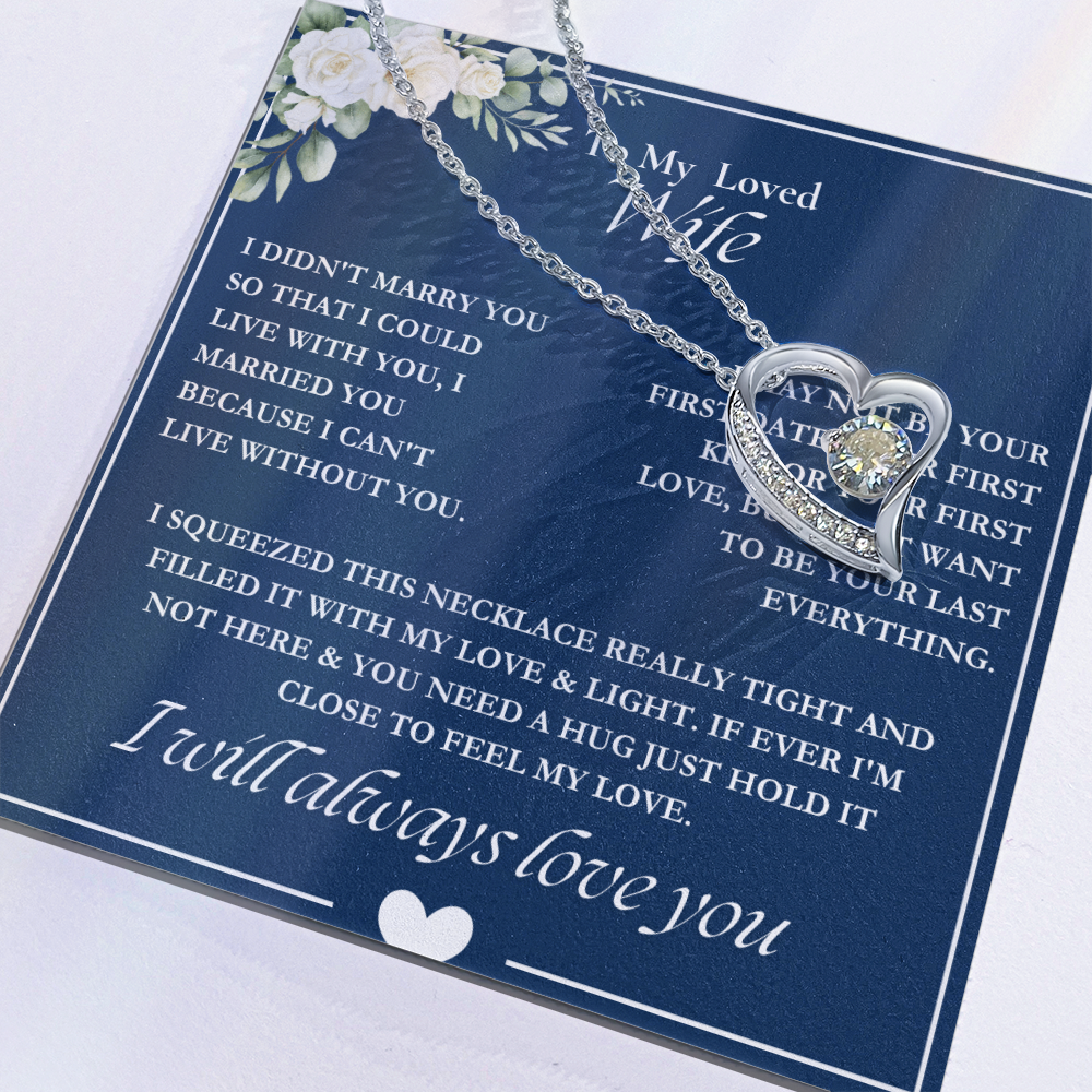 To My Wife - Forever Love Necklace