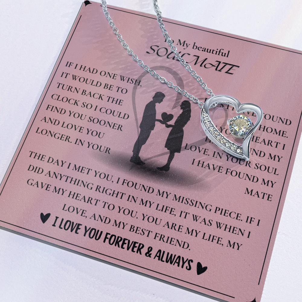 To My Wife - Forever Love Necklace