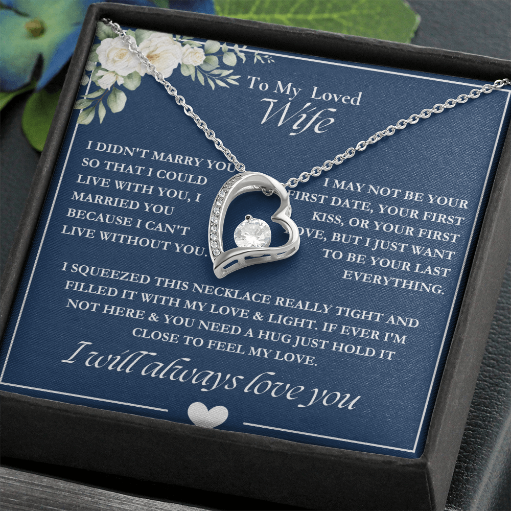 To My Wife - Forever Love Necklace