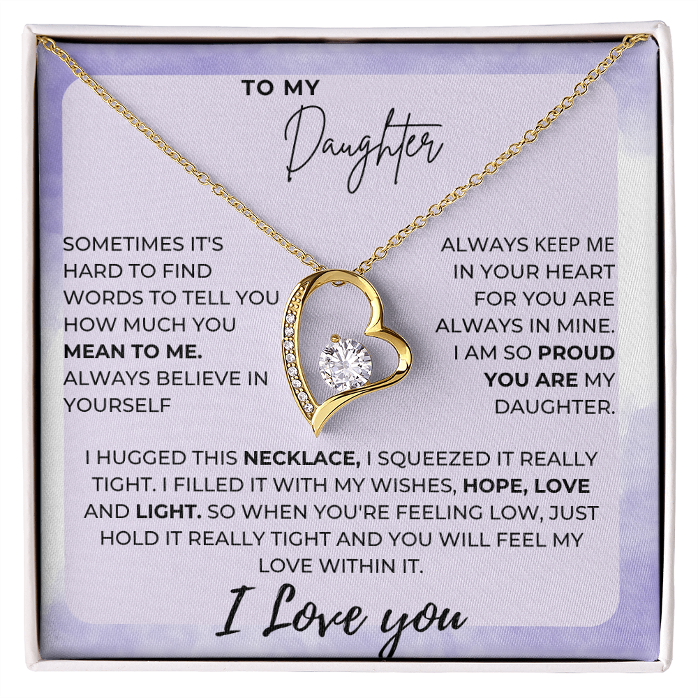 To My Daughter - Forever Love Gift Set