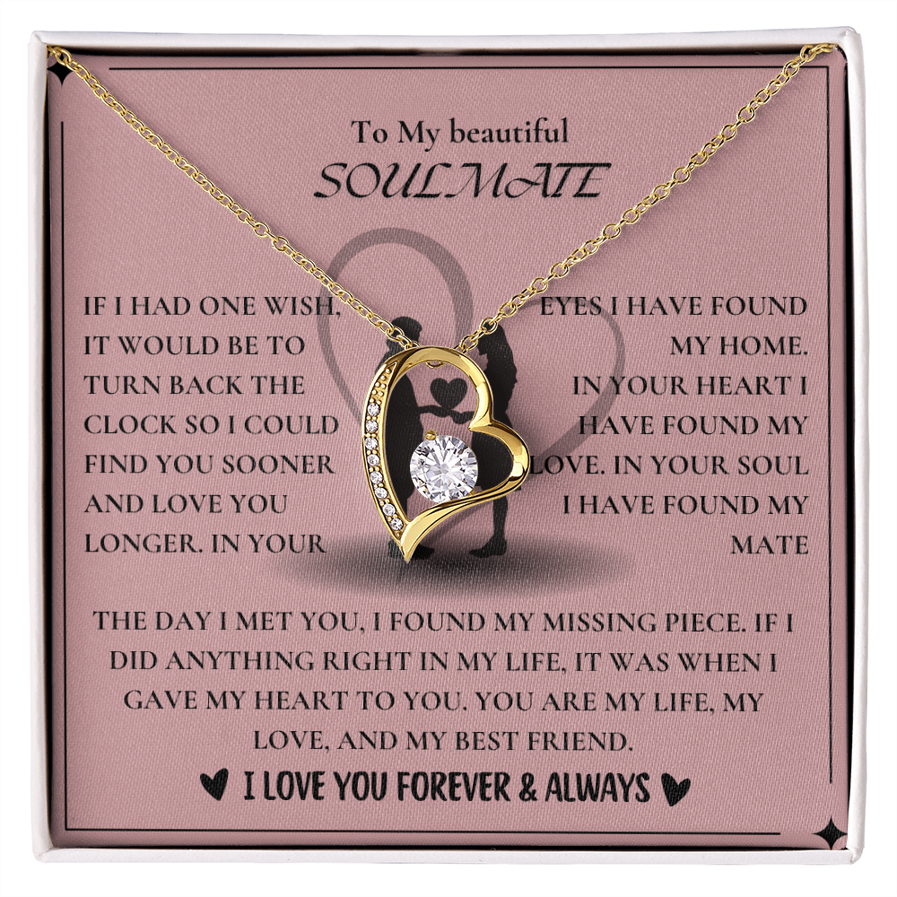 To My Wife - Forever Love Necklace