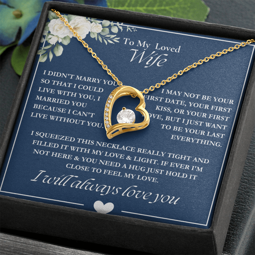 To My Wife - Forever Love Necklace
