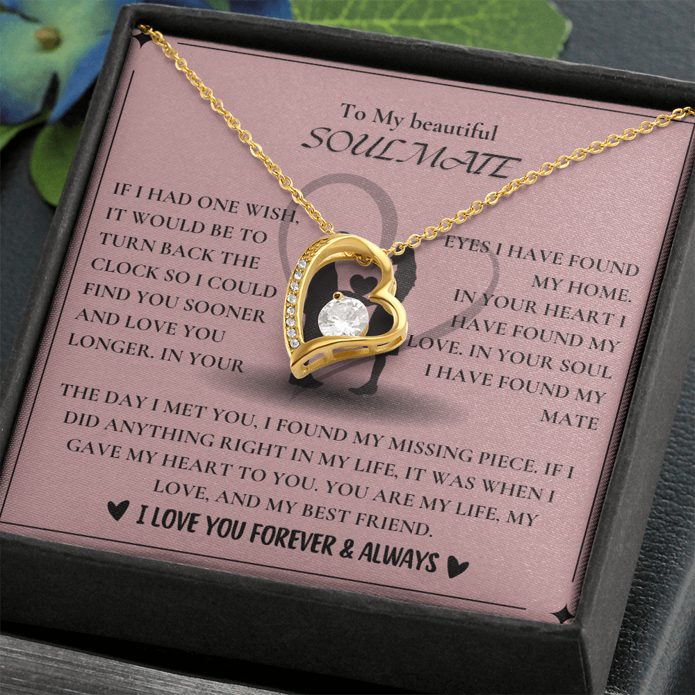 To My Wife - Forever Love Necklace